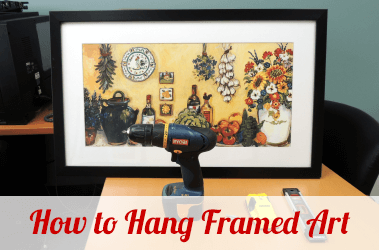 How to Hang Framed Art