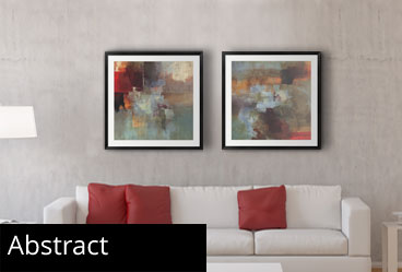 Abstract Framed Art