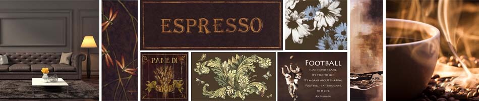 Espresso Brown Art