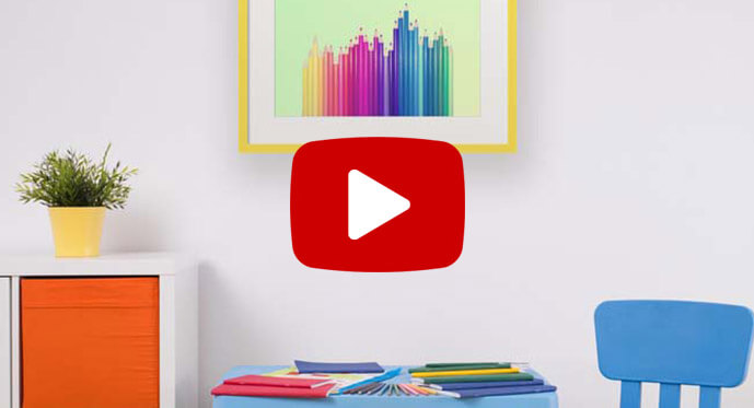 kinder chic posters video