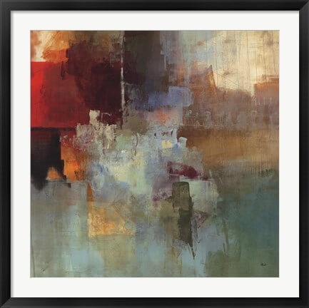 Large Framed Abstract Art