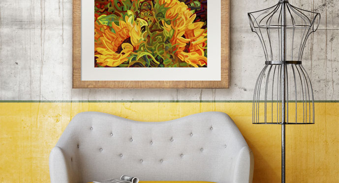 Moss and Marigold Decor