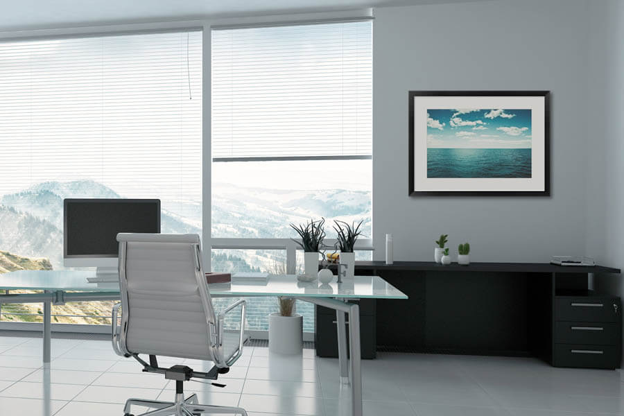 Expand Your Office with framed art