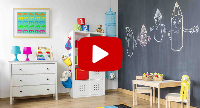 video on wild child color scheme decor