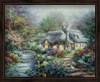 Nicky Boehme - Little River Cottage Framed Canvas Print