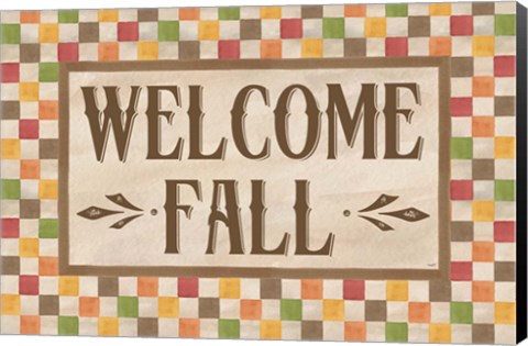 Framed Fall Farms-Welcome Fall Print