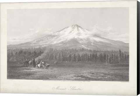 Framed Mount Shasta Print