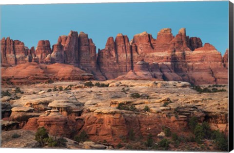 Framed Needles Canyonlands National Park Print