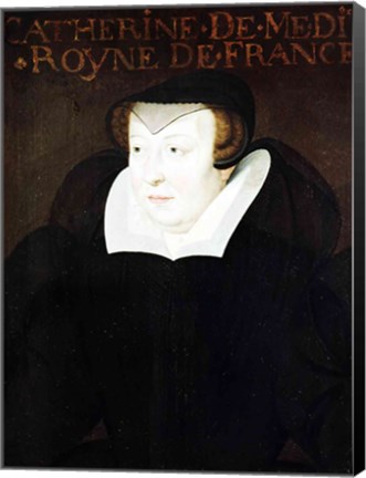 Framed Catherine de Medici Print