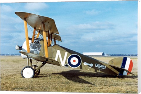 Framed Sopwith F-1 Camel USAF Print