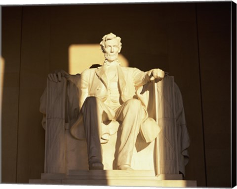 Framed Lincoln Memorial, Washington, D.C., USA Print