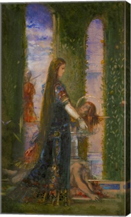 Framed Salome In the Garden, 1878 Print