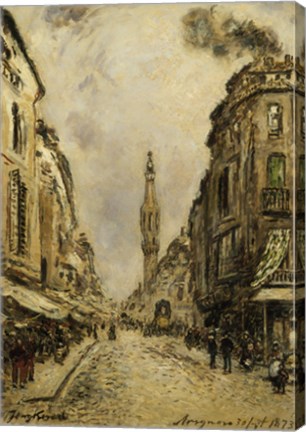 Framed Avignon, 1873 Print