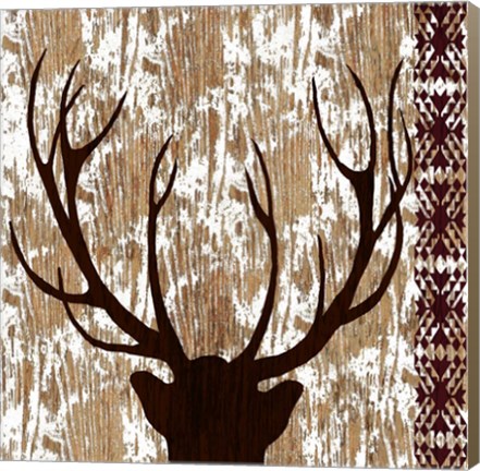 Framed Wilderness Deer Print