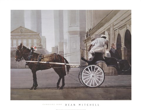 Framed Carriage Ride Print