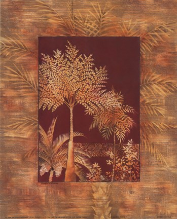 Framed Barbados Palm I Print