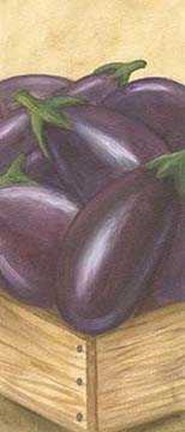 Framed Drawer Eggplants Print