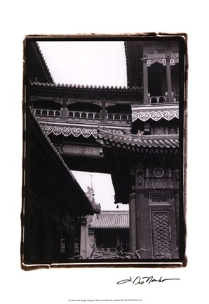 Framed Noble Bridge, Beijing Print