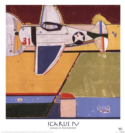 Framed Icarus IV Print