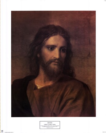 Framed Christ at Thirty-Three Print