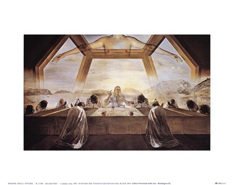 Framed Sacrament of the Last Supper, c.1955 Print