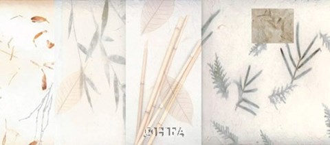 Framed Winter Bamboo Print