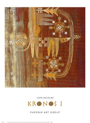 Framed Kronos I Print