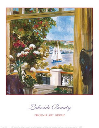Framed Lakeside Beauty Print