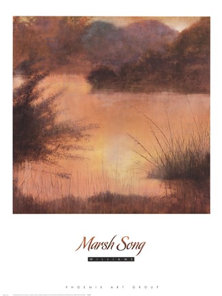 Framed Marsh Song Print