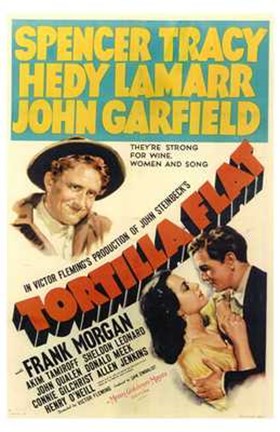 Framed Tortilla Flat movie poster Print
