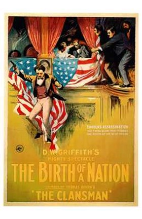 Framed Birth of a Nation America Print
