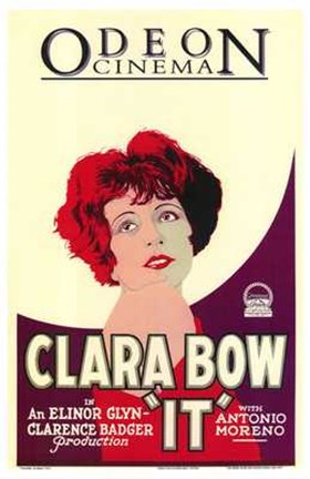 Framed It Clara Bow Print