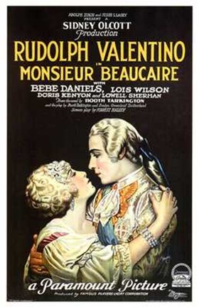 Framed Monsieur Beaucaire Print