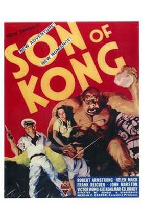 Framed Son of Kong Print