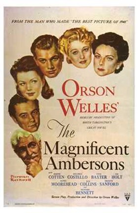 Framed Magnificent Ambersons Print