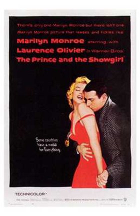 Framed Prince and the Showgirl Laurence Olivier Print