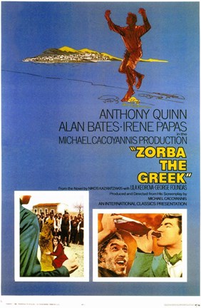 Framed Zorba the Greek Print