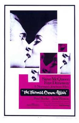 Framed Thomas Crown Affair - kissing Print