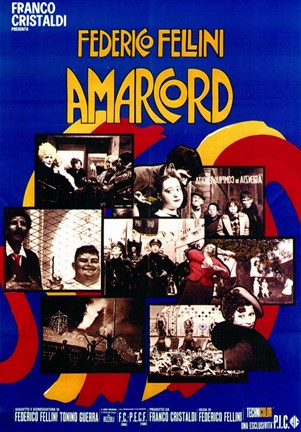 Framed Amarcord - scenes Print