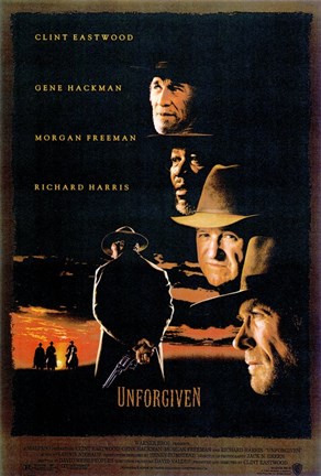 Framed Unforgiven - Clint Eastwood Print