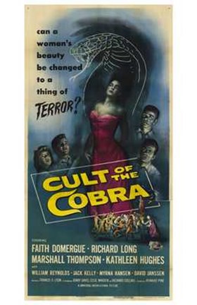 Framed Cult of the Cobra Print