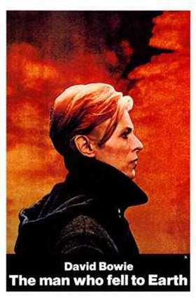 Framed Man Who Fell to Earth Side View Print