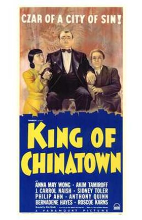 Framed King of Chinatown Print