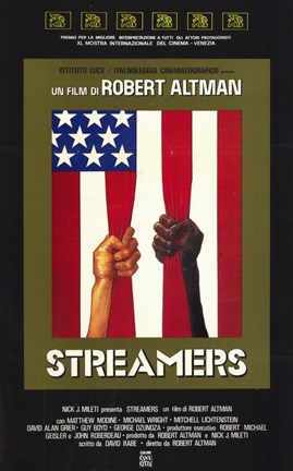 Framed Streamers Print