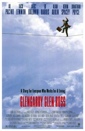 Framed Glengarry Glen Ross - movie Print
