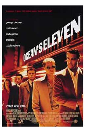 Framed Ocean&#39;s Eleven Print