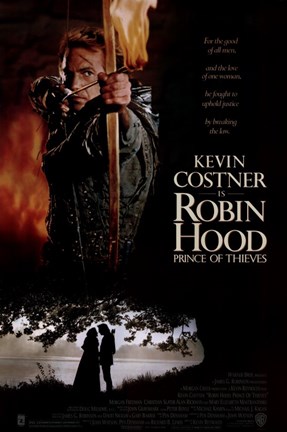 Framed Robin Hood Prince of Thieves Print