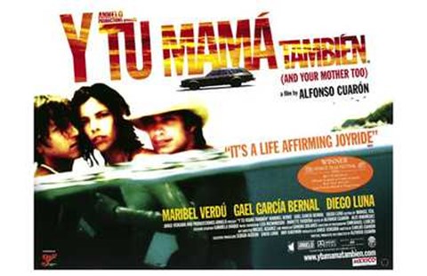 Framed Y Tu Mama Tambien Film Print