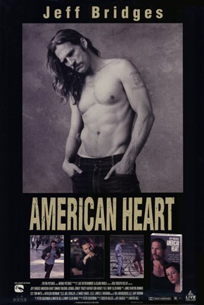 Framed American Heart Print