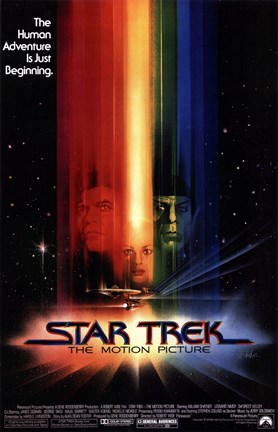 Framed Star Trek: the Motion Picture Print